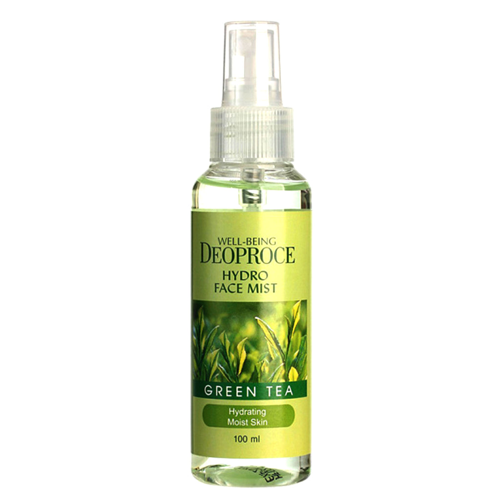 Deoproce well-being hydro face mist green tea 100ml